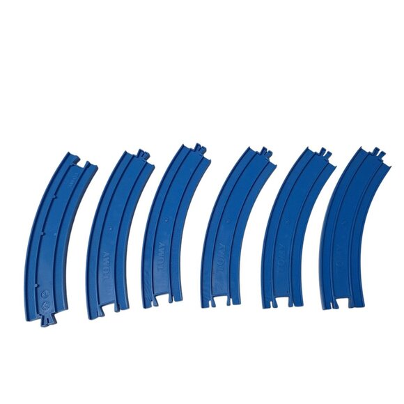 Tomy Train Curved Track Pieces Replacement 1998 Vintage Toy Thomas Engine - Picture 2 of 4